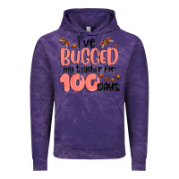 Cloud Purple i have bugged my teacher for 100 days Vintage Hoodie - MaliasSmallBusiness