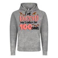 Cloud Rock i have bugged my teacher for 100 days Vintage Hoodie - MaliasSmallBusiness