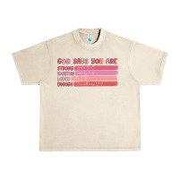 Sandshell god says you are Urban Heavy Tee - MaliasSmallBusiness