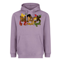 Lavender black is beautiful Heavyweight Hoodie - CowGirlArtShop