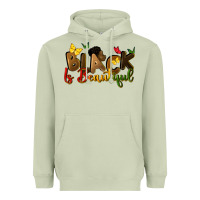 Matcha black is beautiful Heavyweight Hoodie - CowGirlArtShop