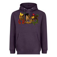 Plum black is beautiful Heavyweight Hoodie - CowGirlArtShop