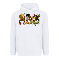 White black is beautiful Heavyweight Hoodie - CowGirlArtShop