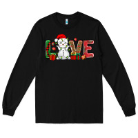 Black love snowman bbs Long Sleeve Tee - BundleAndBundleShop