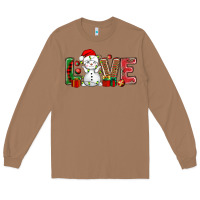 Toasted Coconut love snowman bbs Long Sleeve Tee - BundleAndBundleShop