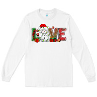 White love snowman bbs Long Sleeve Tee - BundleAndBundleShop