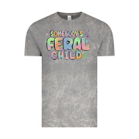 Cloud Rock somebody's feral child Vintage Tee - MaliasSmallBusiness