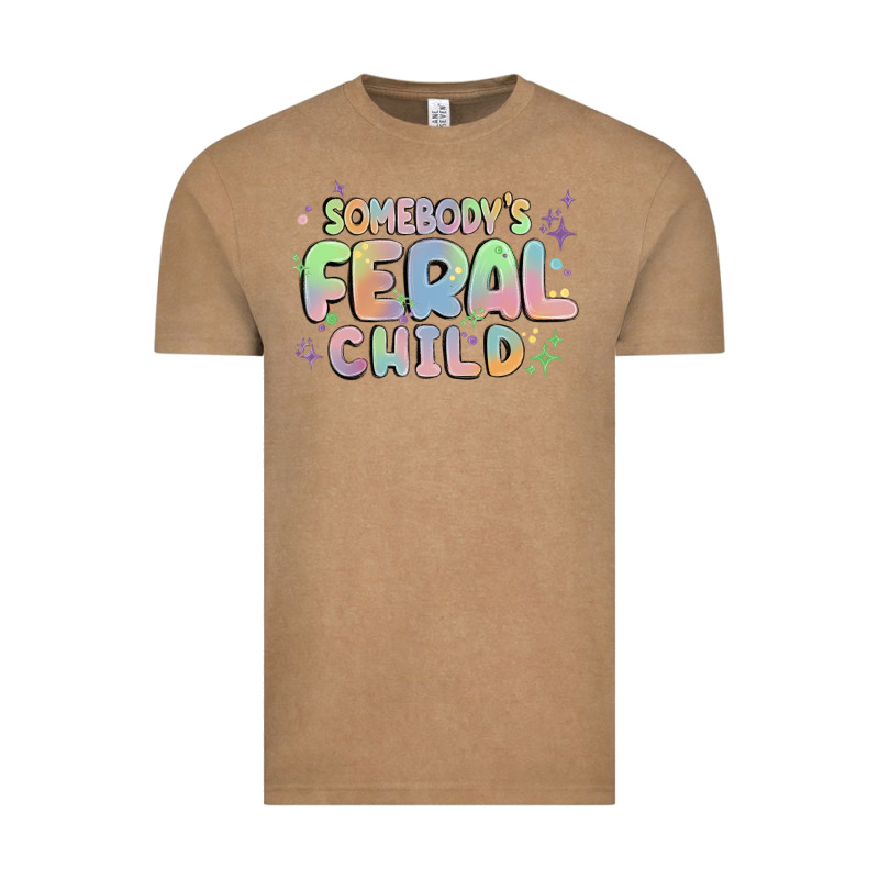 Somebody's Feral Child Vintage Tee by MaliasSmallBusiness | Teevron