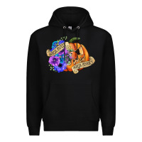 Black sorta sweet sorta spooky Premium Hoodie - CowGirlArtShop