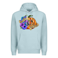 Blue Mist sorta sweet sorta spooky Premium Hoodie - CowGirlArtShop