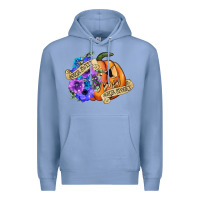 Colony Blue sorta sweet sorta spooky Premium Hoodie - CowGirlArtShop