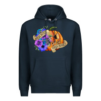Navy sorta sweet sorta spooky Premium Hoodie - CowGirlArtShop