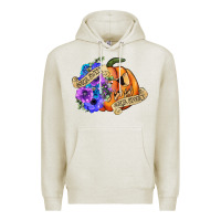 Oatmeal Heather sorta sweet sorta spooky Premium Hoodie - CowGirlArtShop
