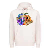 Pale Pink sorta sweet sorta spooky Premium Hoodie - CowGirlArtShop