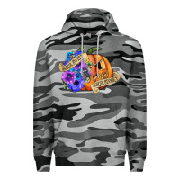 Slate Camo sorta sweet sorta spooky Premium Hoodie - CowGirlArtShop