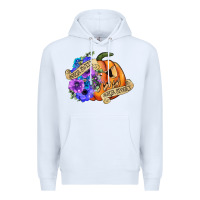 White sorta sweet sorta spooky Premium Hoodie - CowGirlArtShop