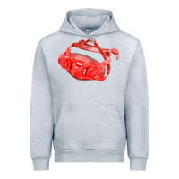 Heather Grey Chin Guard Fa Element Urban Hoodie - FaDigitalArtStudio