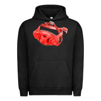 Pigment Black Chin Guard Fa Element Urban Hoodie - FaDigitalArtStudio
