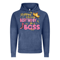 Vintage Denim birthday boss Vintage Hoodie - MaliasSmallBusiness