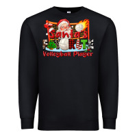 Black santas favorite volleyball player Premium Sweatshirt - CowGirlArtShop