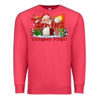 Cardinal santas favorite volleyball player Premium Sweatshirt - CowGirlArtShop