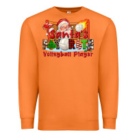 Carrot santas favorite volleyball player Premium Sweatshirt - CowGirlArtShop