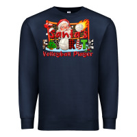 Navy santas favorite volleyball player Premium Sweatshirt - CowGirlArtShop