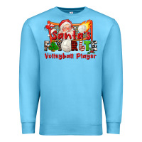 Ocean Blue santas favorite volleyball player Premium Sweatshirt - CowGirlArtShop