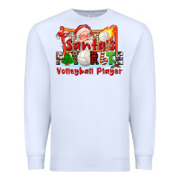 White santas favorite volleyball player Premium Sweatshirt - CowGirlArtShop