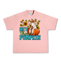Salmon Hey there pumpkin Lamb Urban Heavy Tee - NancyCooperArtShop