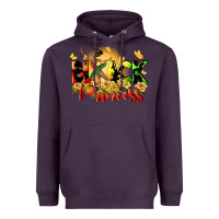 Plum black princess Heavyweight Hoodie - CowGirlArtShop