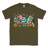 Army Green easter easter eggs Classic Tee - CowhideDigitalArt