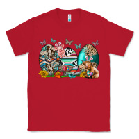Red easter easter eggs Classic Tee - CowhideDigitalArt