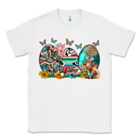 White easter easter eggs Classic Tee - CowhideDigitalArt