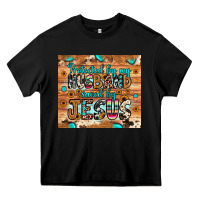 Black protected husband saved by jesus Heavy Core Tee - JahusDesignShop