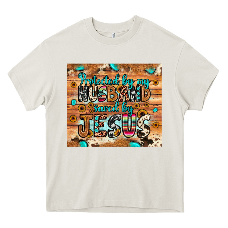 Protected Husband Saved By Jesus Heavy Core Tee by JahusDesignShop | Teevron