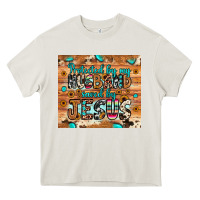 Cream protected husband saved by jesus Heavy Core Tee - JahusDesignShop