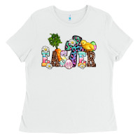 White easter Ladies Tee - AdoDesignShop