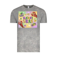 Cloud Rock mardi gras Vintage Tee - MaliasSmallBusiness