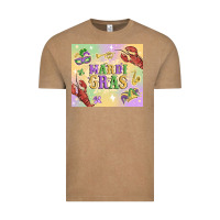 Vintage Coffee mardi gras Vintage Tee - MaliasSmallBusiness
