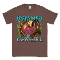 Chestnut untamed cowgirl Classic Tee - NancyCooperArtShop