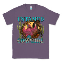 Lavender untamed cowgirl Classic Tee - NancyCooperArtShop