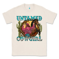 Natural untamed cowgirl Classic Tee - NancyCooperArtShop