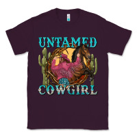 Plum untamed cowgirl Classic Tee - NancyCooperArtShop
