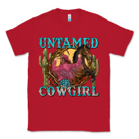 Red untamed cowgirl Classic Tee - NancyCooperArtShop
