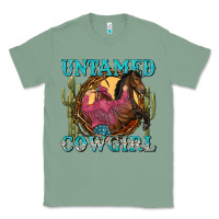 Sage untamed cowgirl Classic Tee - NancyCooperArtShop