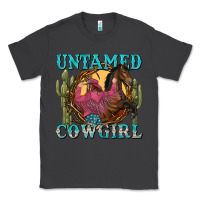 Smoke untamed cowgirl Classic Tee - NancyCooperArtShop