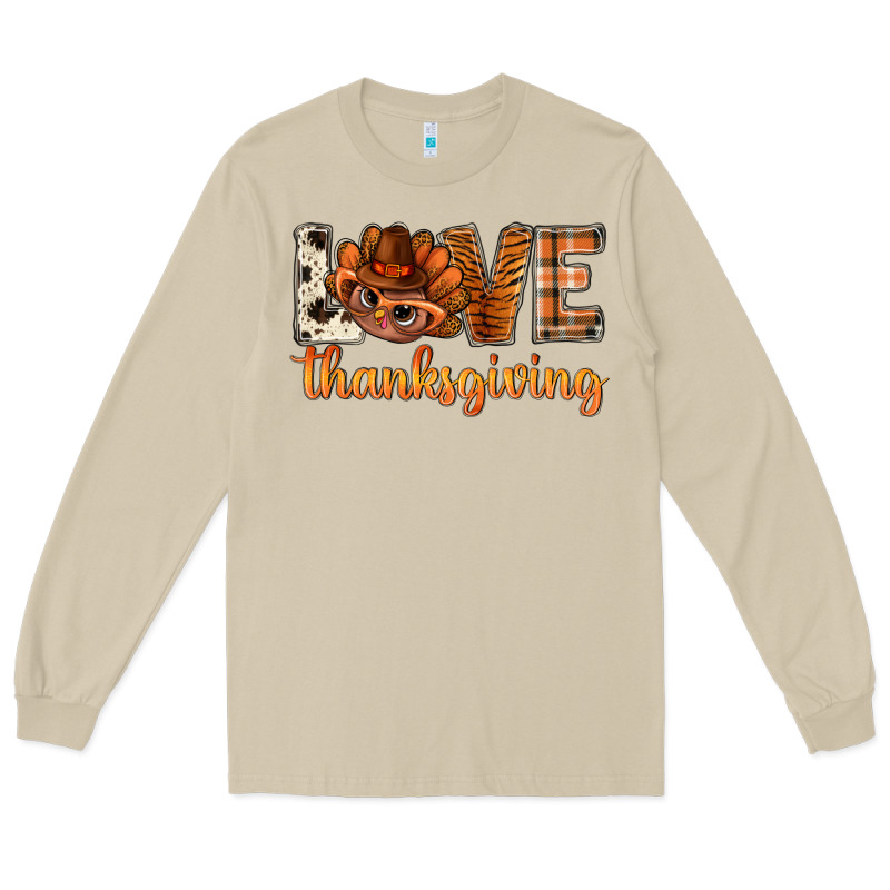 Love Thanksgiving With Turkey Bbs Long Sleeve Tee by BundleAndBundleShop | Teevron