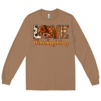 Toasted Coconut love thanksgiving with turkey bbs Long Sleeve Tee - BundleAndBundleShop