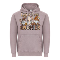 Vintage Zinc coffee time gnomies Vintage Hoodie - MaliasSmallBusiness